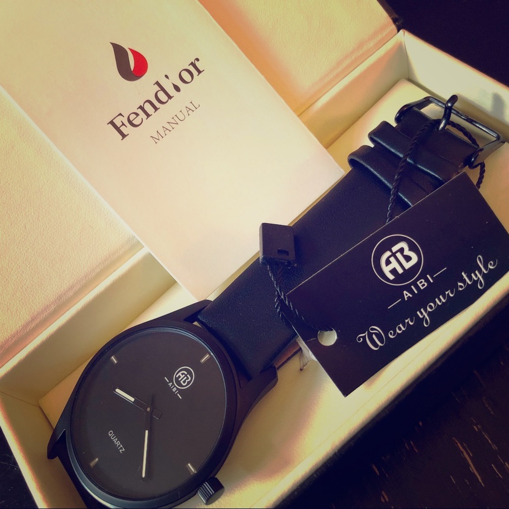Fendior Aibe Classic Black Men’s Watch